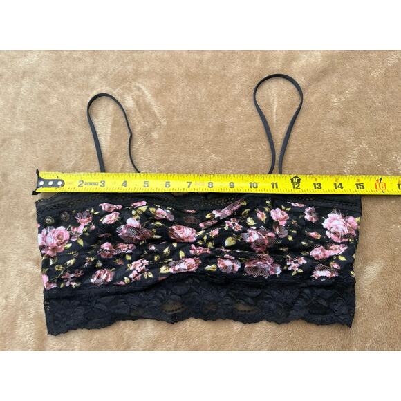 Intimately Free People Vintage Floral Lace Bralette Women’s Size Medium - Picture 3 of 5